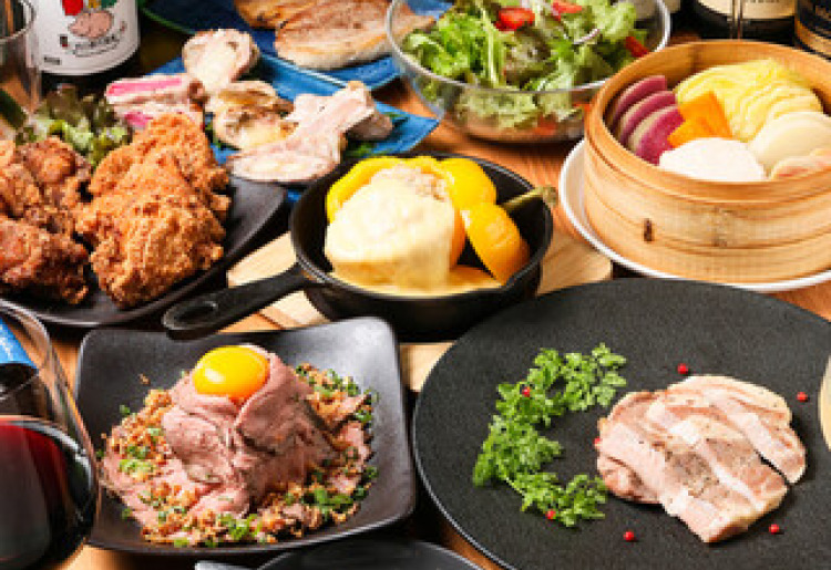 【お料理のみ】愛豚酒場の名物が揃った食事メインコース♪《全9品》
