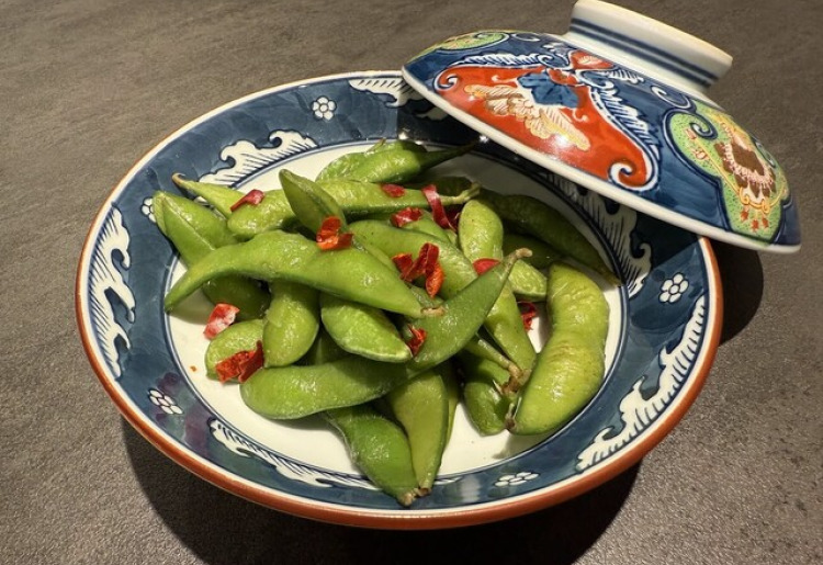  枝豆ペペロンチーノ