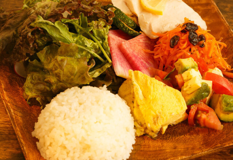 季節野菜のサラダプレート　※五穀米or白米